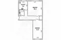 2 room apartment 46 m² Brest, Belarus