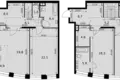 Mieszkanie 4 pokoi 139 m² Moskwa, Rosja