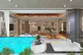 Kompleks mieszkalny New complex of furnished apartments with private swimming pools Sky Vista, JVC, Dubai, UAE