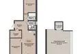 Appartement 3 chambres 58 m² Kalodziscanski sielski Saviet, Bélarus