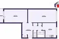 Wohnung 2 Zimmer 50 m² Minsk, Weißrussland