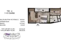 1 bedroom apartment 45 m² Erdemli, Turkey