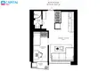 Wohnung 1 zimmer 27 m² Vilnius, Litauen