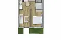 Wohnung 26 m² Tivat, Montenegro
