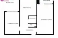 Apartamento 2 habitaciones 50 m² Mazeikiai, Lituania