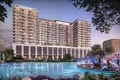 Residential complex New project DAMAC Riverside Views with s clubhouse and a kids' adventure park in the prestigious area of Dubai, UAE