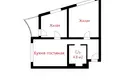 3 room apartment 54 m² Minsk, Belarus