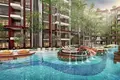 Residential complex New residence with a swimming pool near Bang Tao Beach, Phuket, Thailand