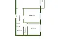 Wohnung 2 zimmer 53 m² Minsk, Belarus