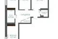 3 room apartment 96 m² Minsk, Belarus