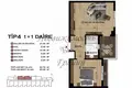 2 room apartment 65 m² in Erdemli, Turkey