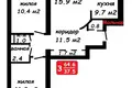 3 room apartment 65 m² Minsk, Belarus