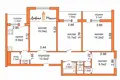 Wohnung 4 Zimmer 80 m² Schodsina, Weißrussland