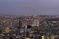 Жилой комплекс Меблированные апартаменты с видом на Босфор и город, в резиденции с бассейном и ресторанами, Шишли, Стамбул, Турция