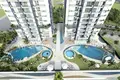 Kompleks mieszkalny Samana Waves II — apartments with private swimming pools in a residential complex by Samana with wellness centre in JVC, Dubai