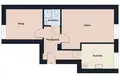 2 room apartment 52 m² in Warsaw, Poland