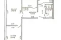 3 room apartment 64 m² Minsk, Belarus