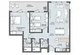 Appartement 3 chambres 99 m² Abou Dabi, Émirats arabes unis