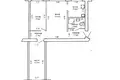 Apartamento 3 habitaciones 55 m² Minsk, Belarús