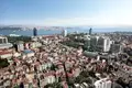  Modern residence with a panoramic view of the city in the center of the business district of Sisli, Istanbul, Turkey