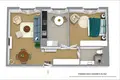 Apartamento 2 habitaciones 65 m² en Varsovia, Polonia