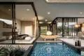 Residential complex Modern residential complex of villas with swimming pools, Bo Phut, Samui, Thailand