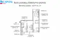 3 room apartment 64 m² Vilnius, Lithuania