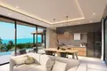 Complexe résidentiel New complex of luxury villas with swimming pools and panoramic sea views, 900 meters from the beach, Samui, Thailand