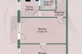 2 room apartment 46 m² Homyel, Belarus