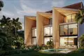 Kompleks mieszkalny Modern complex of townhouses with swimming pools near the ocean, Uluwatu, Bali, Indonesia