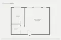 2 room apartment 42 m² Warsaw, Poland