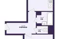 Mieszkanie 1 pokój 41 m² Soligorsk, Białoruś
