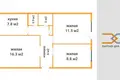 Mieszkanie 3 pokoi 54 m² Mińsk, Białoruś