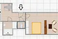 Wohnung 2 Zimmer 28 m² Bezirk Hauptstadt Prag, Tschechien