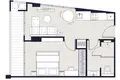 Apartamento 1 habitacion 31 m² Provincia de Phuket, Tailandia