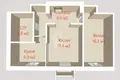 Квартира 2 комнаты 50 м² Минск, Беларусь