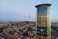  High-rise residence with a hotel, a business center and well-developed infrastructure in a prestigious area, Istanbul, Turkey