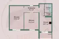 Apartamento 2 habitaciones 58 m² Borisov, Bielorrusia