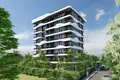 Residential quarter New Modern project in Avsallar, Alanya with modern exterior design