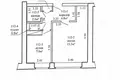 Wohnung 1 zimmer 31 m² Minsk, Belarus