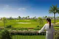 Complejo residencial New complex of luxury villas Fairway Villas with a golf course and restaurants, Emaar South, Dubai, UAE