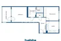 Mieszkanie 2 pokoi 55 m² Helsinki sub region, Finlandia