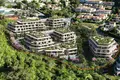 Complejo residencial First class residential complex with swimming pools surrounded by greenery and with sea views, Eze, Cote d'Azur, France