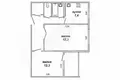 2 room apartment 50 m² Brest, Belarus