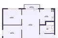 Mieszkanie 3 pokoi 50 m² Słuck, Białoruś