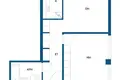 Квартира 2 комнаты 44 м² Район Котка-Хамина, Финляндия