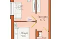 Apartamento 1 habitación 38 m² Svetlogorsk, Rusia