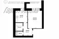 1 room apartment 31 m² Brest, Belarus