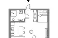 Appartement 1 chambre 25 m² Vilnius, Lituanie