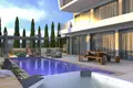 Residential complex Complex of two-storey villas with swimming pools and garden close to the beach, Geroskipou, Paphos, Cyprus